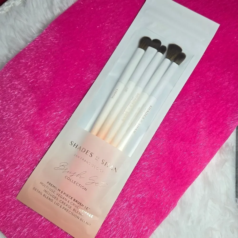 Shades By Shan Bridal Eye Brush Set – IPSY ICONBOX 5pc Featured Clean Girl Glam